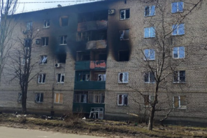 Ворог обстріляв Мар'їнку фосфорними снарядами, - голова ОВА