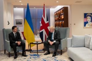 У Києві проходить зустріч Зеленського та Джонсона