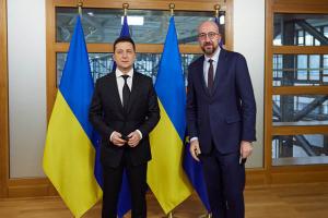 Зеленський зустрівся з президентом Євроради: про що говорили