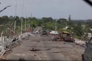 В Северодонецк вошли бойцы "Иностранного легиона" (видео)