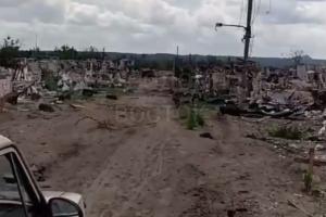 Вулицю знищено повністю: ексклюзивне відео з Рубіжного