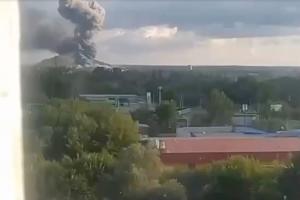 В Горловке уничтожен вражеский склад боерипасов - видео