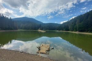 Через посуху в Україні обміліло одне з найкрасивіших озер (фото)