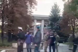 В оккупированном Алчевске произошел "хлопок" в здании "МГБ"