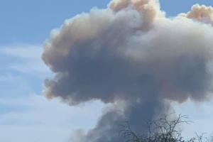 В Крыму прогремело несколько мощных взрывов