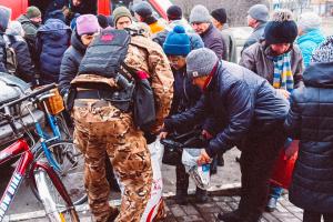 Россияне обстреляли конвой с гуманитарной помощью для жителей Луганщины