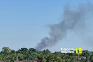 В Мариуполе партизаны подожгли базу оккупантов, - советник мэра