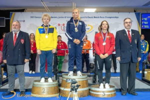 Спортсменка з Попасної стала срібною призеркою чемпіонату Європи з класичного жиму лежачи