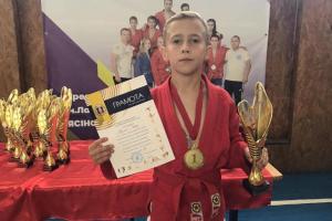 Юный северодончанин стал победителем Кубка и Чемпионата Украины по борьбе самбо