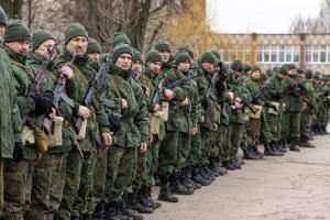 РФ ежемесячно мобилизует на войну в Украине более 20 тысяч человек, - ГУР