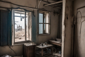 Пограбовані квартири, сміття та руїни: як Сєвєродонецьк виглядає у зображеннях нейромережі