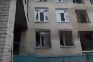На видео показали одну из разрушенных школ Северодонецка