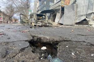 Россияне ночью обстреляли центр Херсона, есть погибшие