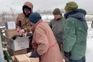 Мешканцям звільненої Новолюбівки доставили гуманітарний вантаж