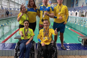 Спортсмени з Луганщини здобули 14 медалей на чемпіонаті України з параплавання