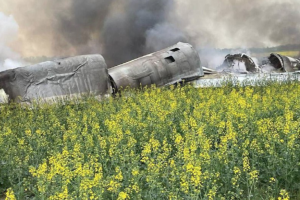 У РФ розбився бомбардувальник Ту-22м3, який завдав ракетного удару по Україні