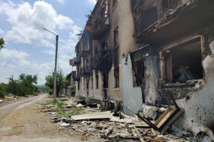 "Все цвіте і пахне": очевидці розповіли про ситуацію в одному з районів Лисичанська