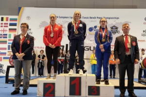 Представниця Луганщини стала призером чемпіонату Європи з класичного жиму лежачи