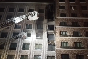У Москві сталася велика пожежа у житловому комплексі - відео