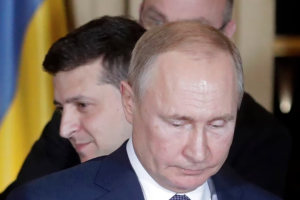 путин и зеленский