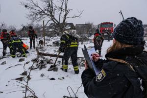 У Покровському районі Донецької області, на місці ракетних ударів, завершили пошуково-рятувальні роботи