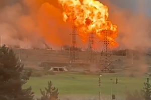Біля Саратова вибухнуло підземне газосховище - відео