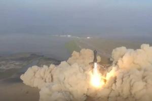Во время тестового запуска взорвалась ракета-носитель с кораблем Starship