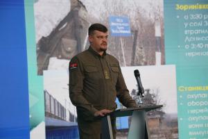 "Зараз не час святкувати, але час нагадати про нашу рішучість звільнити та відновити Луганщину", - Артем Лисогор