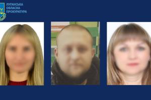Повідомлено про підозру трьом мешканцям Луганщини, які очолили "державні установи" при окупантах