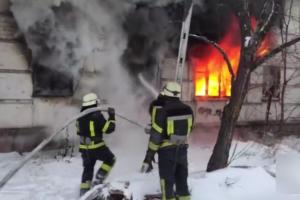 Естафету з підпалів перехопив окупований Сєвєродонецьк - фото