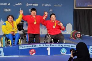 Спортсменка з Луганщини здобула срібну нагороду на чемпіонаті світу з пауерліфтингу у Дубаї