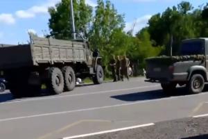 Очередное смертельное ДТП на оккупированной Луганщине с участием российских военных: подробности - видео