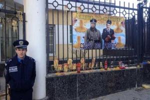     Генеральное консульство России в Одессе забросали лапшой 