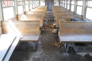 В Донецкой области произошел пожар в пригородном электропоезде