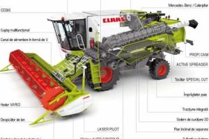 Зерноуборочный комбайн Claas Tucano 450