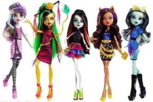 В чем особенность кукол Monster High?