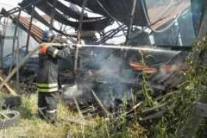 На Закарпатье ликвидировали возгорание пилорамы 