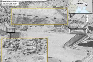 Обнародованы снимки со спутников, доказывающие передвижение вооружения из России в Украину