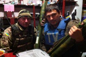 В Углегорске нацгвардия захватила микроавтобус с оружием и россиянином на борту