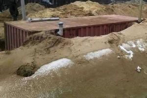 На Ровенщине сделали три контейнера для проживания военных в зоне АТО