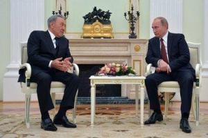 Назарбаев доложил Путину о встрече в Украине