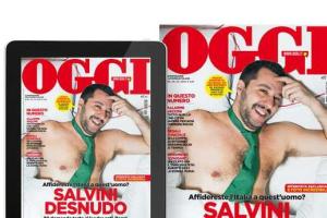 Итальянский политик появился на обложке журнала топлес