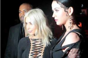 Кэти Перри и Ким Кардашян стали королевами готики в Париже