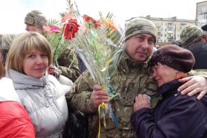 Из зоны АТО вернулись домой «Койоты»