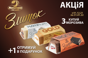 Еще больше мороженого: «Ласунка» устраивает новогоднюю акцию