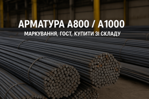 Арматура А800 і А1000