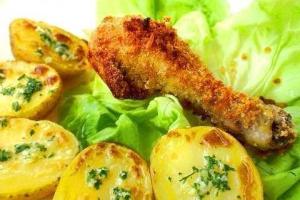Курица в духовке 