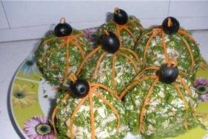 Салат «Ёлочные шары»