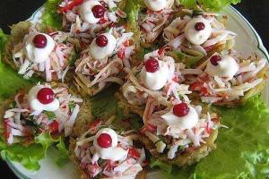 Картофельные корзинки с начинкой