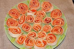 Рыбные рулетики
